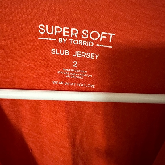 Orange long sleeved tee - Picture 2 of 2